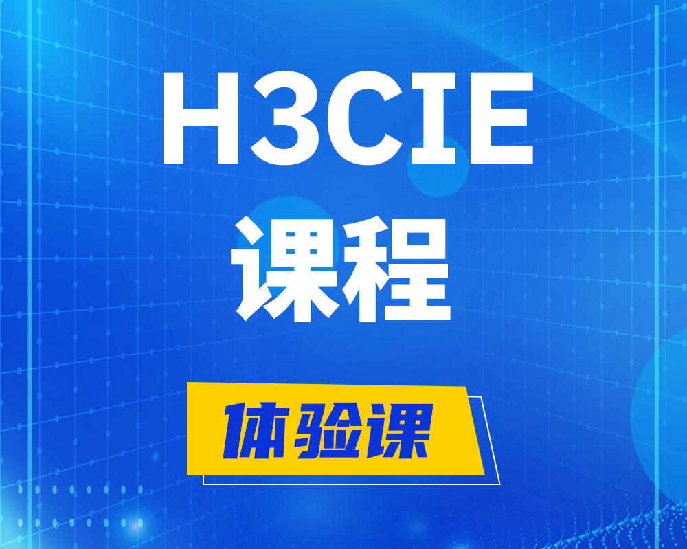 永安h3cie课程