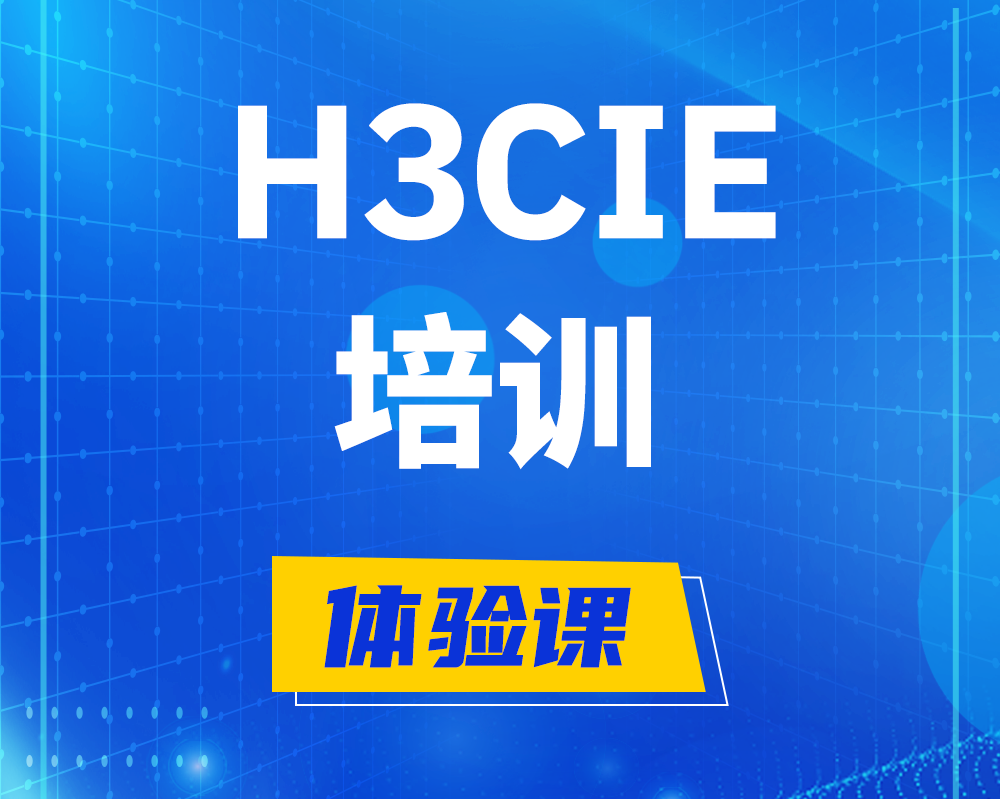 永安h3cie培训